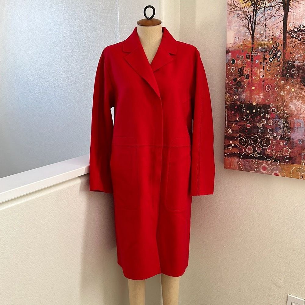 Marc Cain Coat Red Size N2